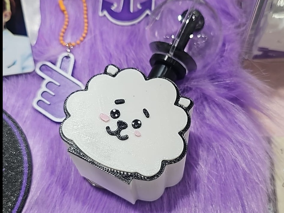 Mini Keychain Army Bomb with Stand (Unofficial)