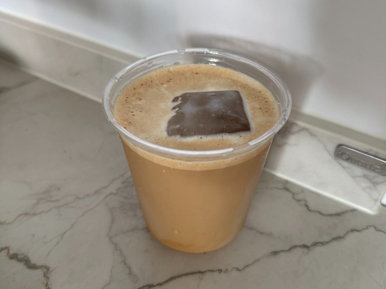brown sugar iced shaken vanilla latte
